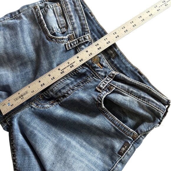 Silver Jeans Co. MensEddie Straight Leg Jeans Blue Denim Size W32/L32 - Picture 10 of 11